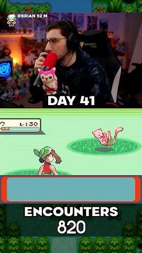 Day 41 of Shiny Hunting Mew in Pokemon Emerald