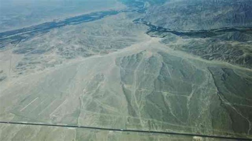 Flying Over The Nazca Lines And Geoglyphs From Ica Peru