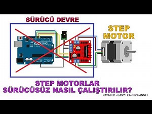 How to Operate Stepper Motors Without Driver? Without Driver Arduino and Microcontroller
