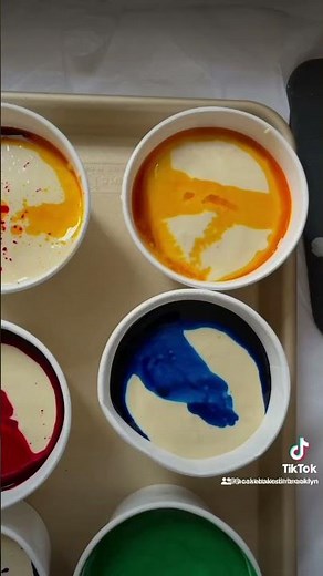 How To Color Cake Batter ~ DIY Cake Batter #cakebatter #cakedecorating #cake