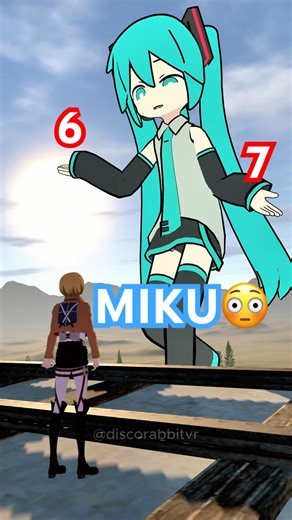 Lil Uzi Vert vs Hatsune Miku (AoT version) What YOU Sayin #hatsunemiku #miku #colossaltitan #vrchat