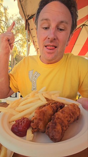 24K views · 156 reactions | Eating Fish & Chips at the Costa Mesa Fish Fry | Yellow Productions Travel Guides | Facebook