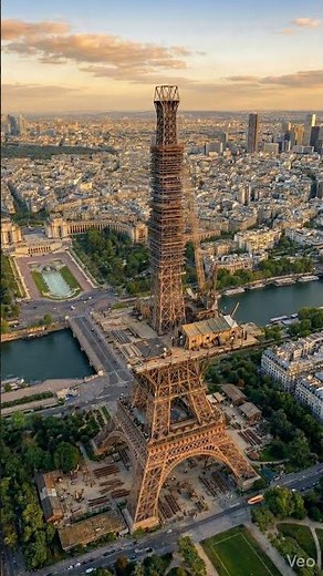 How the Eiffel Tower Was Built | 1887 Timelapse
