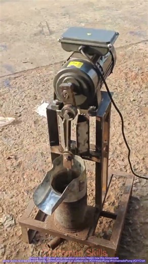 DIY Water Pump Operation Process | Homemade Pump Guide