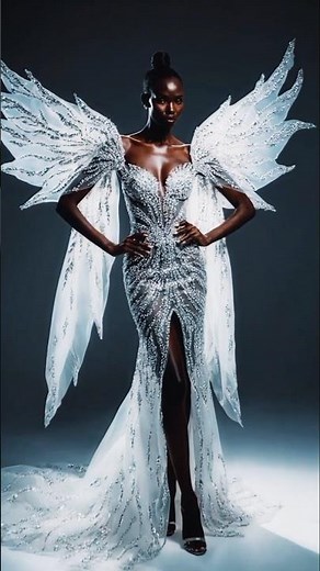 Black Beauty on the Runway ✨ | Confidence That Shines Brighter Than Diamonds 💎