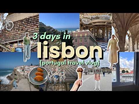 3 DAYS IN LISBON | PORTUGAL TRAVEL VLOG | Sightseeing, Shopping, & Food as First-Time Visitors