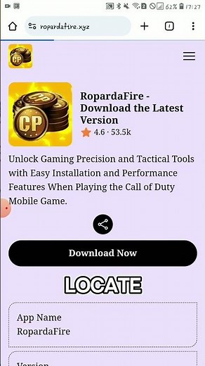 Step-by-Step Guide: Download RopardaFire APK 📥🕹️ #howto #download #apk #androidgaming