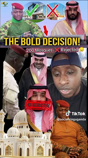 Burkina Faso's President Ibrahim Traoré Rejects Saudi Offer