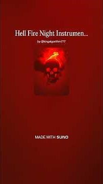 Hell Fire Night Instrumental Freestyle Beat #rapbeats #hiphopbeat