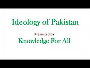 Ideology of Pakistan