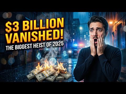 $3.4 Billion Stolen! 🚨 Top 10 Biggest Crypto Hacks of 2025
