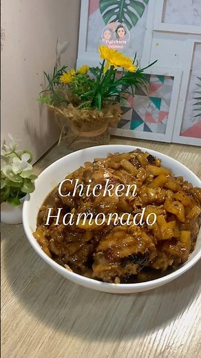 Chicken Hamonado | Pinoy Sweet-Style Chicken Recipe #shorts
