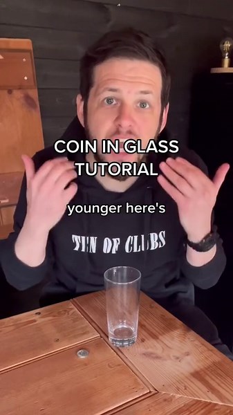 How Does This Coin Pass Through Glass?