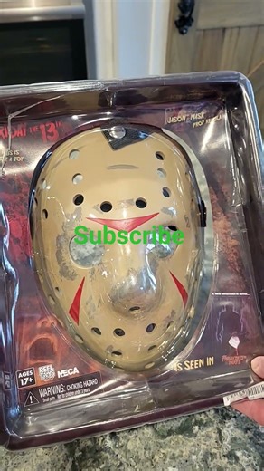 NECA official Friday the 13th Jason mask.