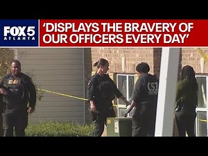Shot Georgia officer still manages to arrest shooter | FOX 5 News