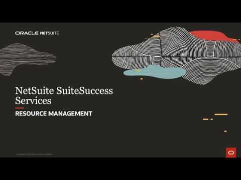 NetSuite SuiteSuccess for Services: Resource Management