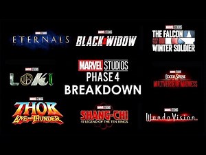 Marvel Phase 4 Full Slate Breakdown & Reaction | All Confirmed Upcoming MCU Movies Explained