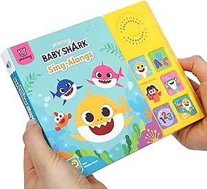 Pinkfong Baby Shark Sing-Alongs Sound Book - Interactive Learning, Nursery Rhymes - Ages 1+