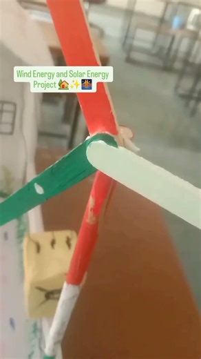 Wind Energy and Solar Energy with House 🏡✨, Final Year Major Project.✅