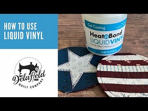 How to use Heat n Bond Liquid Vinyl