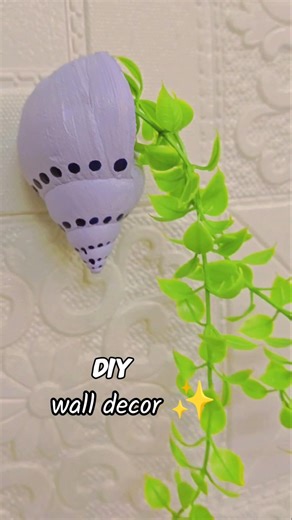 diy snail shell wall decor 🐌 #diy #craft #diycraft #viral #shorts #shortvideo #dailyart