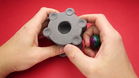 Put The Ball Inside The Puzzle Box