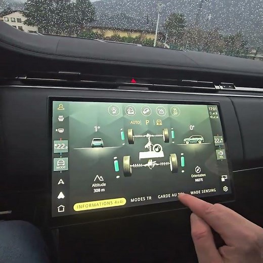mode levage range rover 2023/24/25 et plus. jacking mode . mode cric. verrouillage suspension