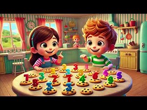 🍪🎶 Counting Cookies: A Delicious Way to Learn Numbers! 🍪🧑‍🍳 |Nursery Rhymes & Kids Songs