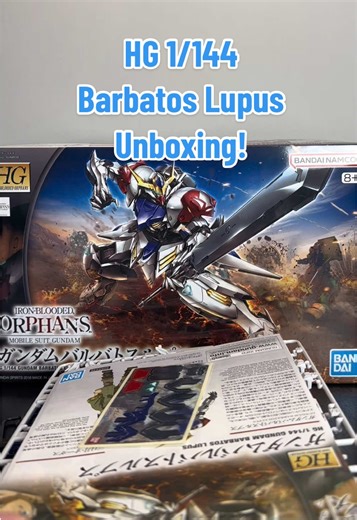 Reposting this because the original one was messed up lol #gundam #modelkits #barbatos