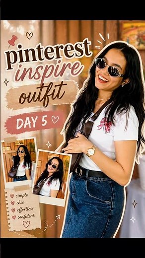 pinterest inspire outfit | Day 5 | pinterest inspo #pinterest #outfitinspo #aesthetic