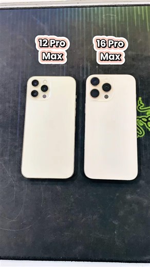 iPhone 12 Pro Max Vs iPhone 16 Pro Max || Camera Zoom Test! #shorts