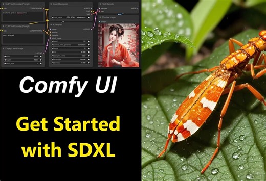 ComfyUI 01 - 安装和运行 SDXL 非常简单