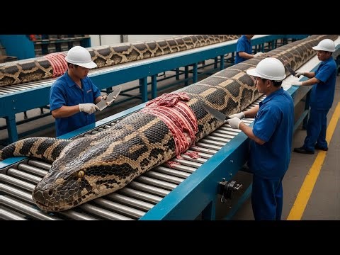 Industrial Automation in Snake Processing Plants