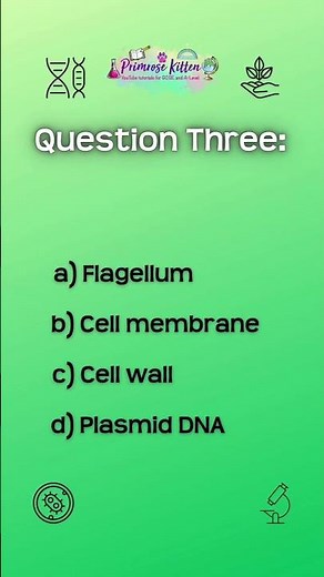 A quick GCSE Biology quiz for you! Answers at the end... #gcse #biology #revision #cells #quiz