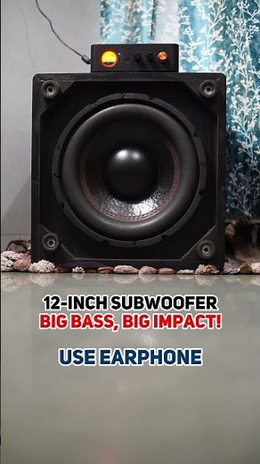 This 12-Inch Subwoofer Hits HARD! Deep Bass Sound Test