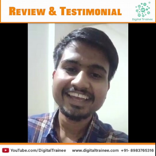 Our Happy Student  蘆 Ankit Parsutkar : Review & Testimonial...