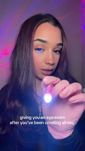 time to stop scrolling ⚠️ #asmr #asmrpov #roleplay #eyedoctor #asmrvideo