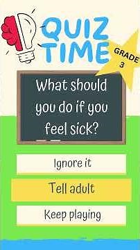 🧠 Grade 3 Problem Solving & Thinking Quiz 6 | Real-Life Smart Choices! 🌍✨ #grade3 #problemsolving
