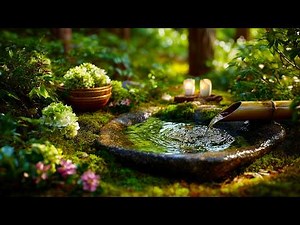 Instant Peace of Mind 🪴 Water Sounds & Relaxing Music, Anxiety Relief