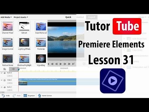 Premiere Elements - Lesson 31 - Opacity Effect