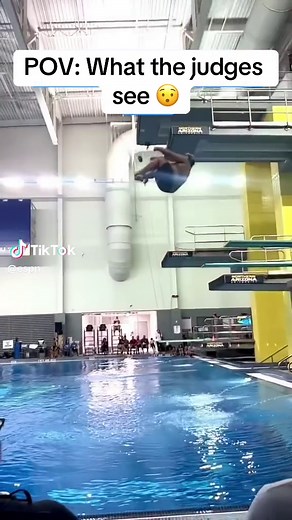 Impressive Pool Dive Tricks: POV of What the Judges See 🔥