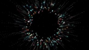 Download Light on a black background for free