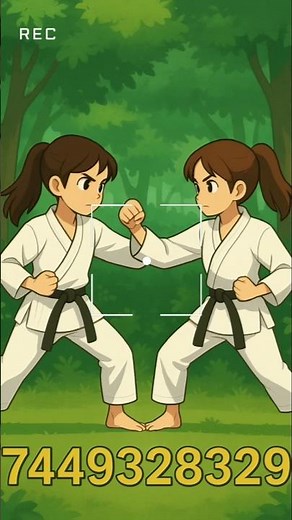 The Power of Karate | Anime-Style Girl Fighter"** 🥋⚡#karata #judo #uniforms
