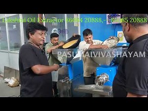 Lakshmi Oil Extractor Machine #oilmillmachine #groundnutoilmachine #coconutoil #business #machine