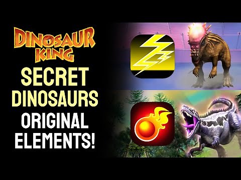 Dinosaur King: SECRET Dinosaurs ORIGINAL ELEMENTS Revealed!