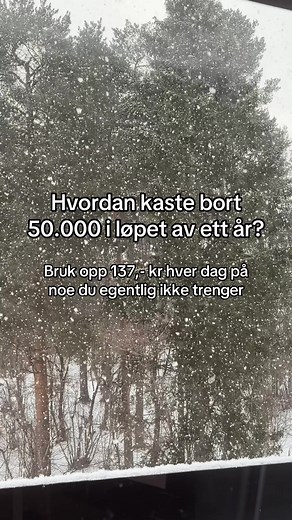 Hvordan kaste bort penger på unødvendige ting