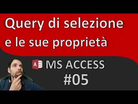 Select query with Access