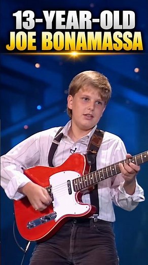 13-Year-Old Joe Bonamassa Played Guitar Like an Absolute Pro | 1st Television Appearance #videoremix