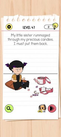 brain test 4 level 47 | #shorts