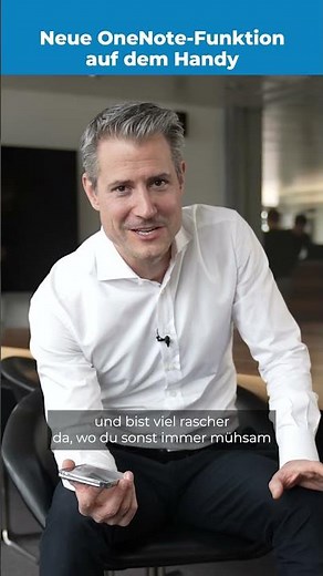 Neue OneNote-Funktion auf dem Handy